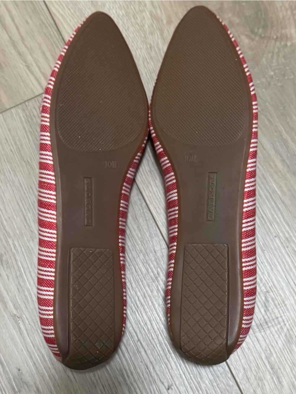 Talbots Francesca Driving Stripe Women's Moccasins Sz. 10M - Picture 6 of 8